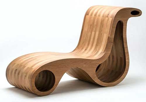 صندلی چوبی مدرن