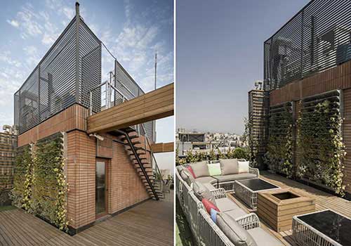 معماری آپارتمان ارغوان و کاربرد الگوی ایرانی فخرو مدین