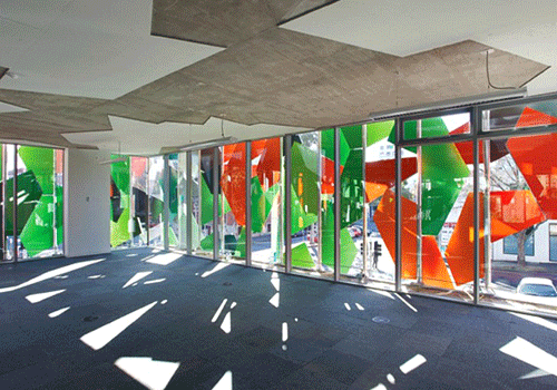 نمای داخلی ساختمان پیکسل