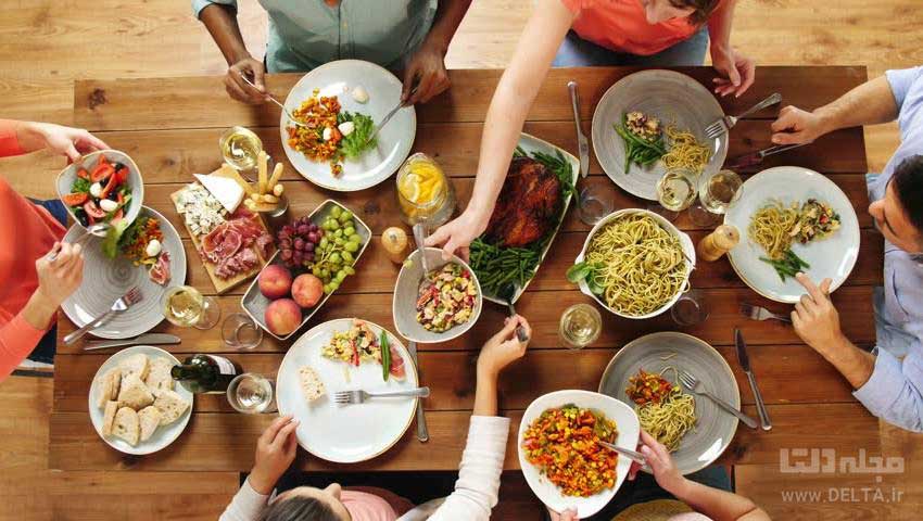 ترکیبات مواد غذایی