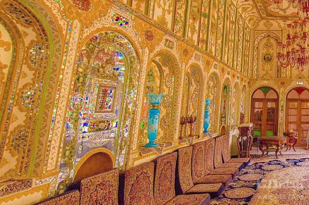 اتاق های خانه ملاباشی اصفهان