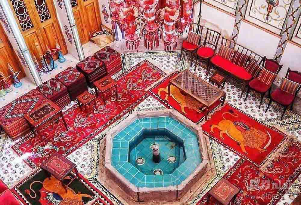 اندرونی خانه ملاباشی اصفهان