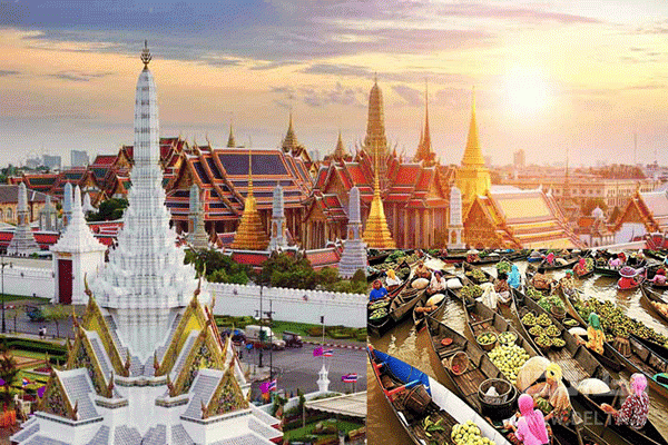 بانکوک-تایلند و بازار شناور