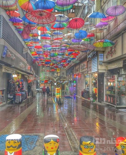 کوچه چتری میدان انقلاب