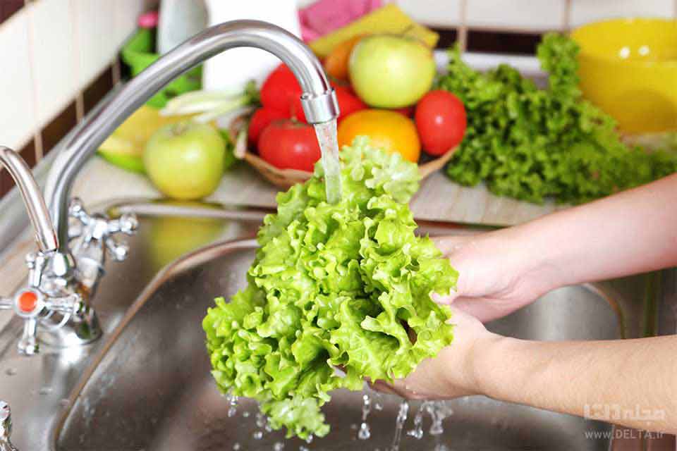 راه کارهای شستوشوی سبزیجات