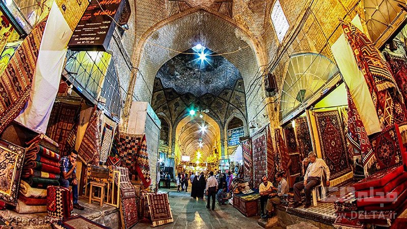 بازار وکیل جاذبه های گردشگری شیراز