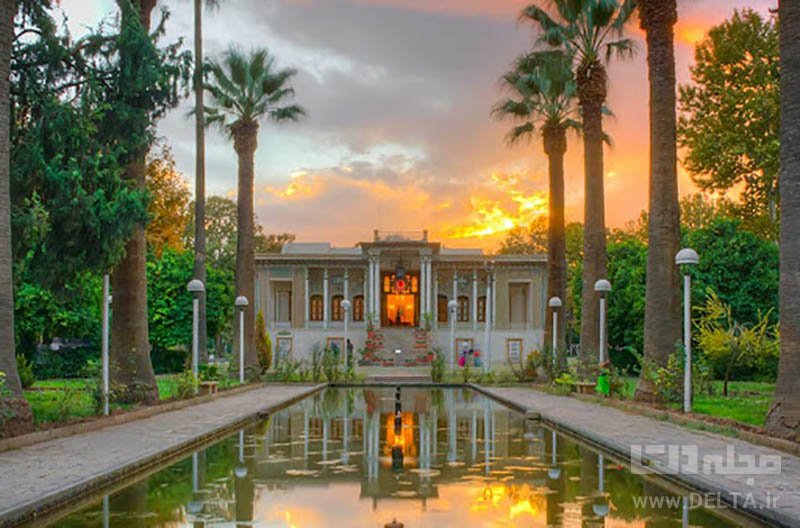 باغ عفیف آباد جاذبه های گردشگری شیراز