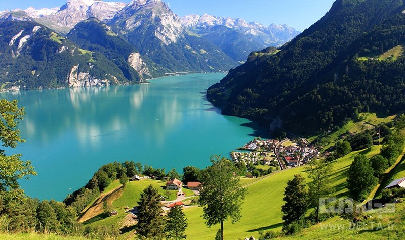 دریاچه لوسرن جاهای دیدنی سوئیس