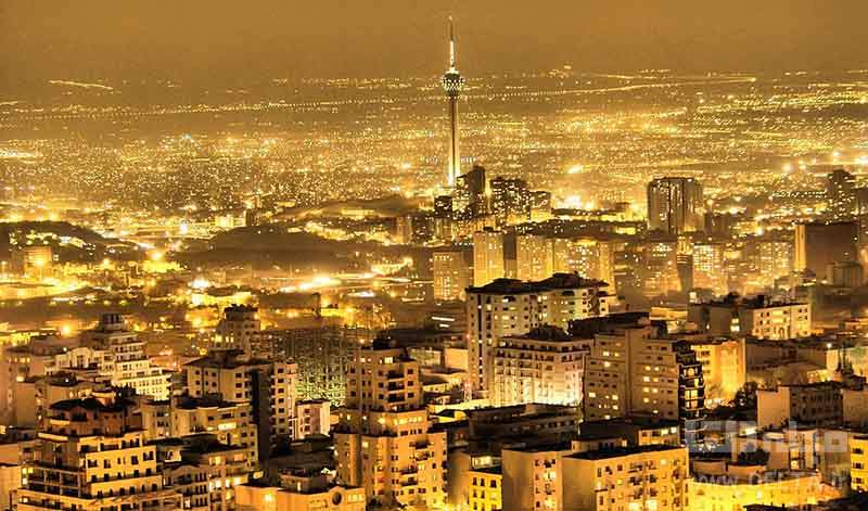 روشنی های شهر تهران