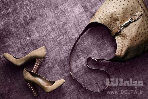 کیف و کفش قهوه ای