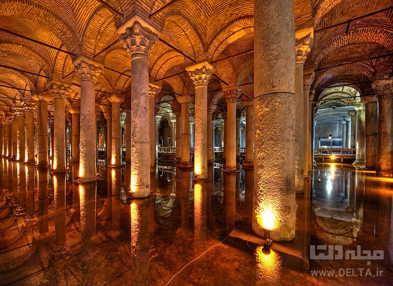 تماشای قصر غرق‌شده دانستنی های سفر به استانبول