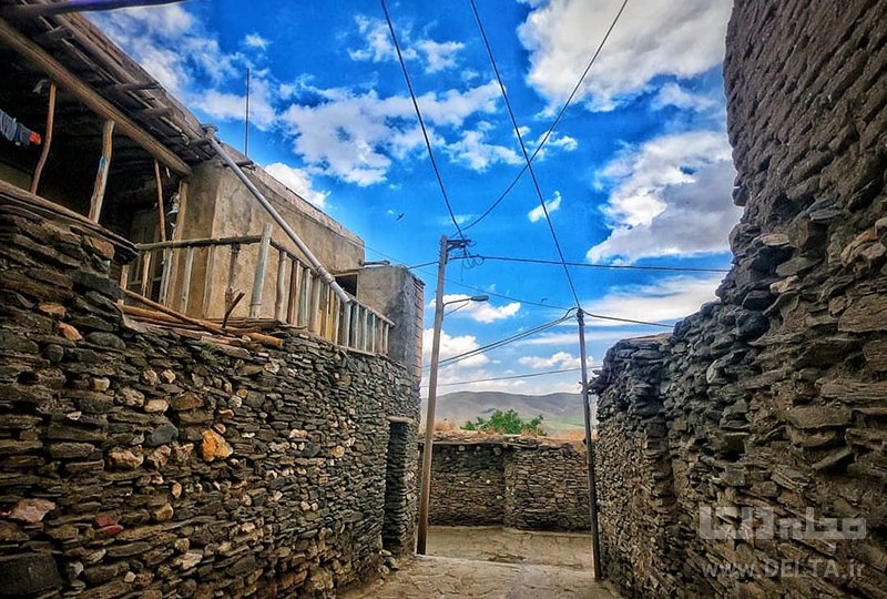 روستای ورکانه همران ، روستای سنگی ایران