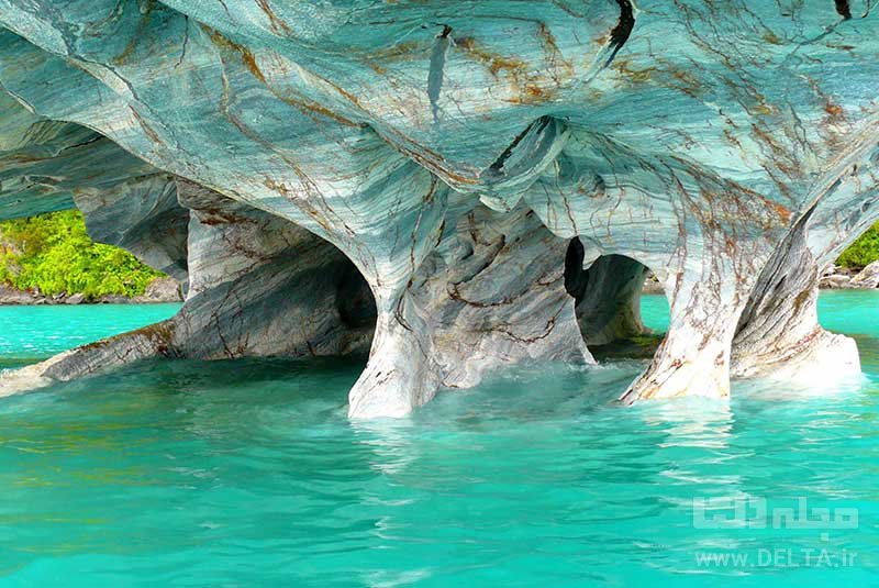 غارهای مرمری جاهای دیدنی آرژانتین