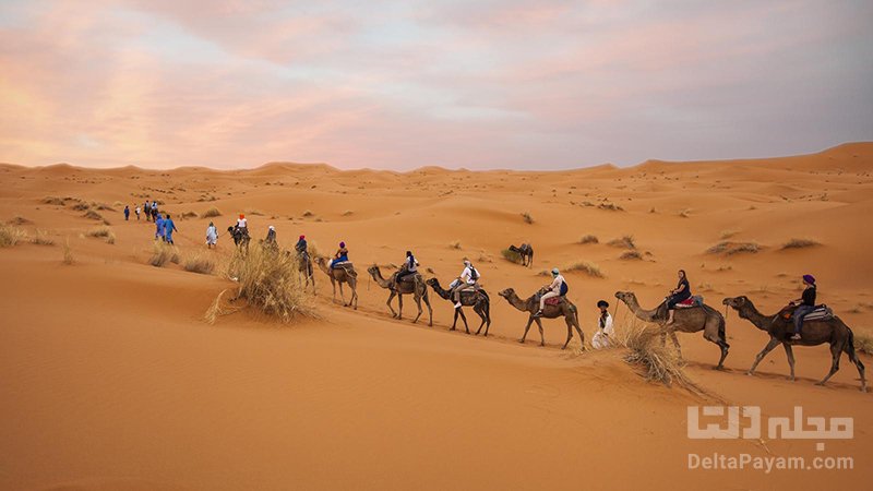 گردشگری مراکش بیابان و تپه های شنی