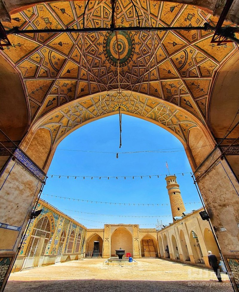 جاذبه های تاریخی کاشان مسجد جامع کاشان