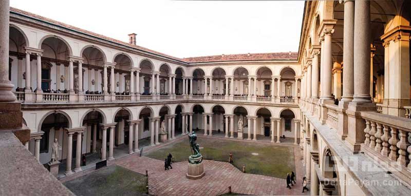 موزه هنر پیناکوتکا دی بِرا از دیدنی های میلان