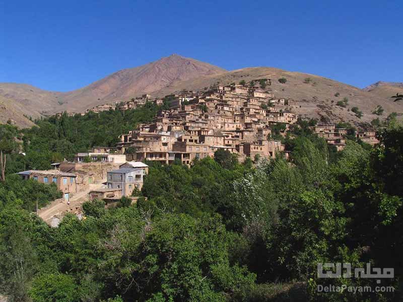 روستای دیزباد بالا در نیشابور