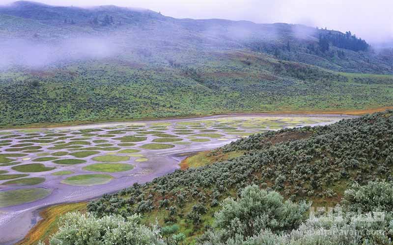 دریاچه خالدار در کانادا