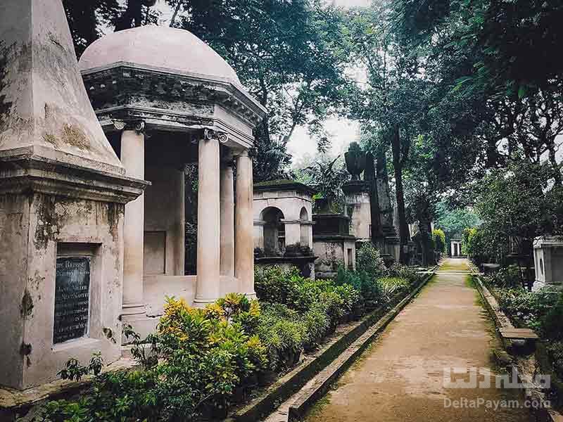 گورستان خیابان پارک جنوبی هندوستان