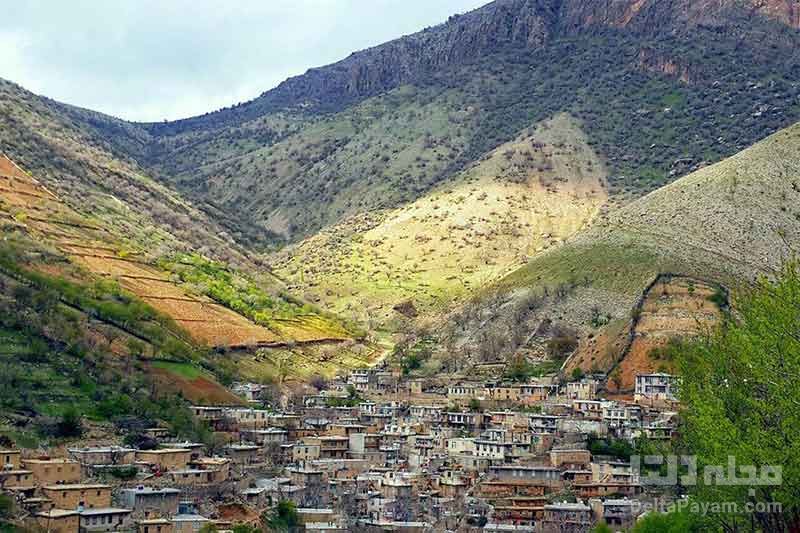 روستای ساتیاری در شهر پاوه