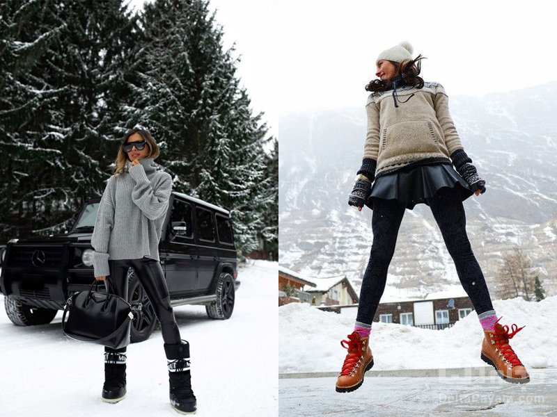 خرید کفش‌ زمستانی زنانه کوهستانی