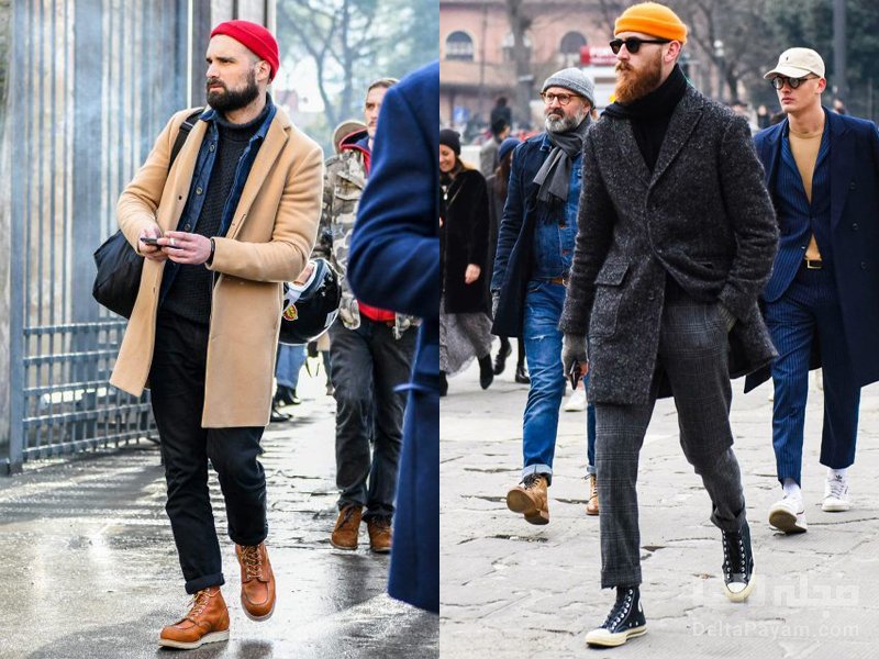 لباس زمستانی آقایان کلاه