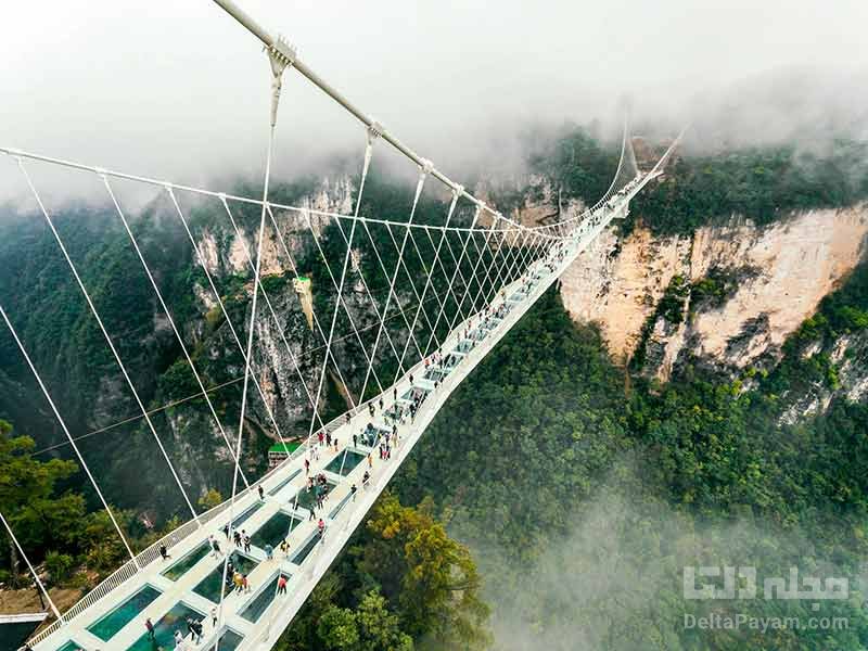 پل شیشه ای کوه تایهانگ