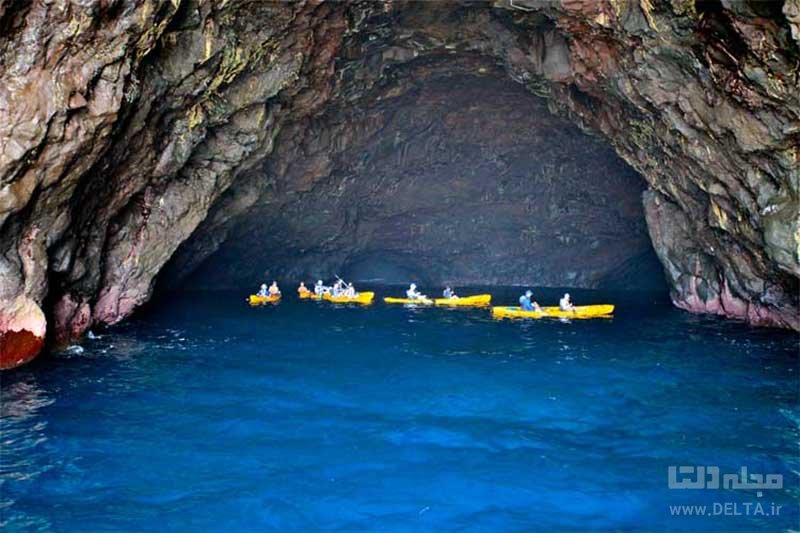 قایق سواری در غار کورسانلار