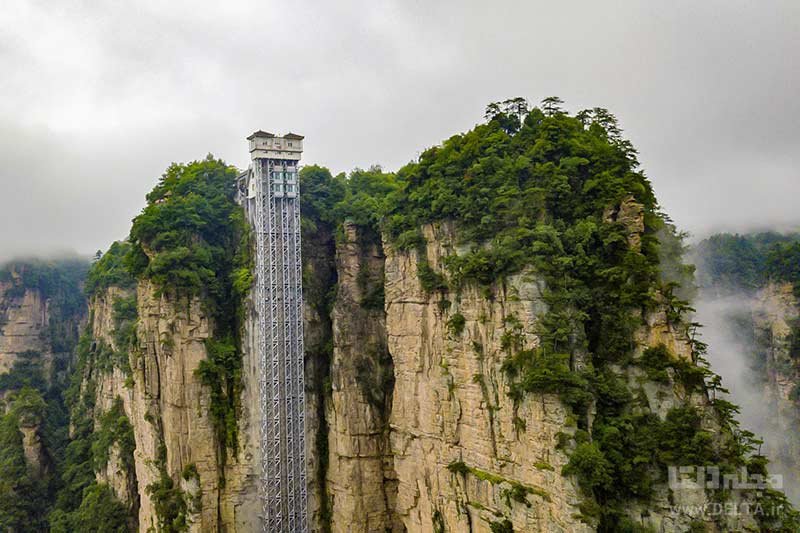 آسانسور صد اژدها در چین
