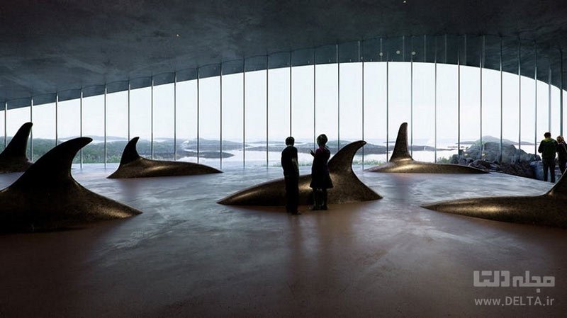 ساختمان نهنگ جاذبه جدید نروژ