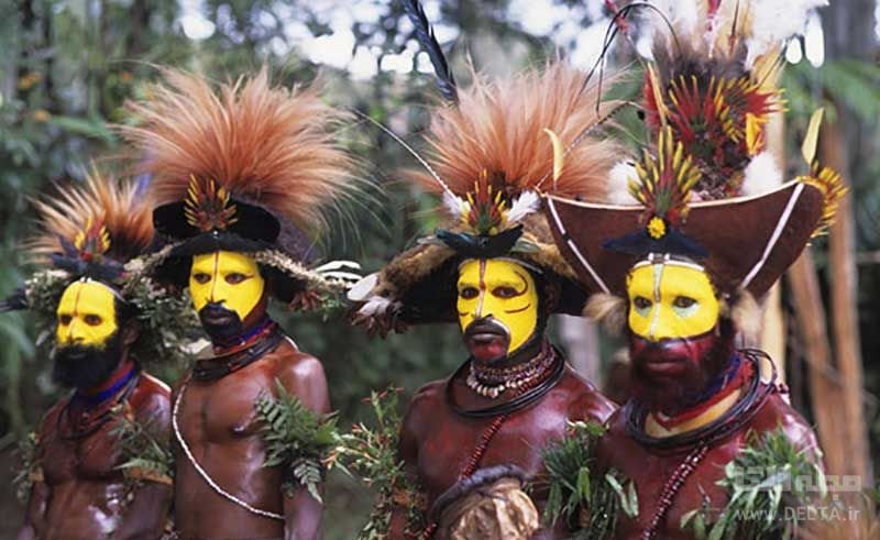مردمان هولی پاپوآ گینه نو