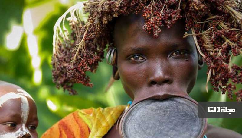 قبیله سورما اتیوپی 