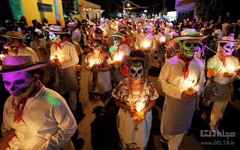 فستیوال عجیب مرگ در مکزیک