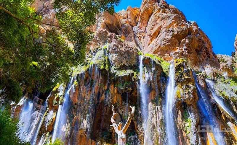 مارگون آبشار چشمه ای جهان