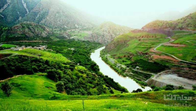 زیباترین جاده های کردستان