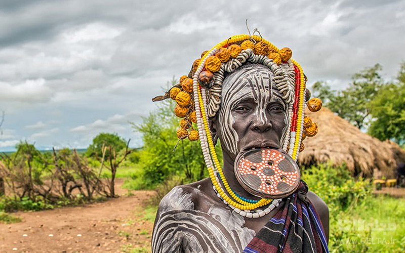 قبیله اومو در اتیوپی