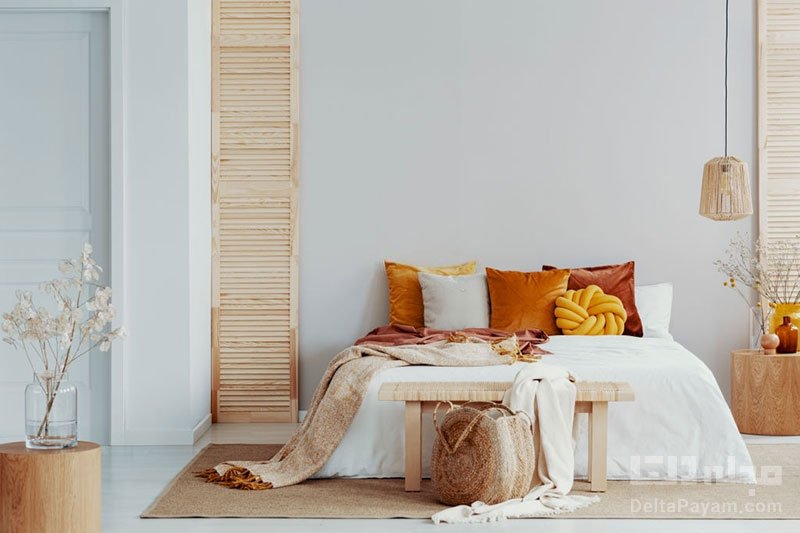 دکوراسیون چوبی اتاق خواب