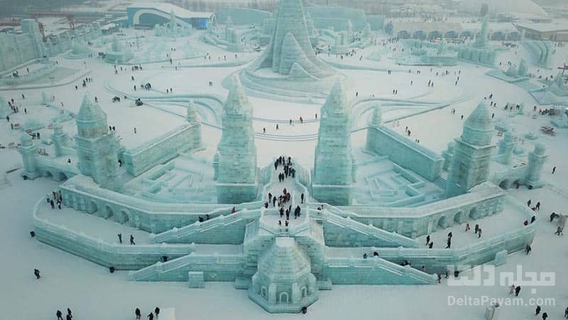 فستیوال مجسمه های برفی و یخی هاربین