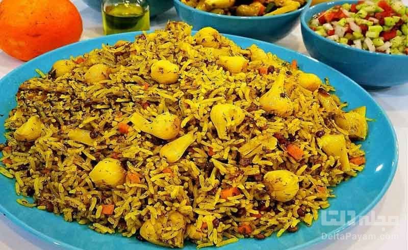دمپختک شیرازی بدون گوشت