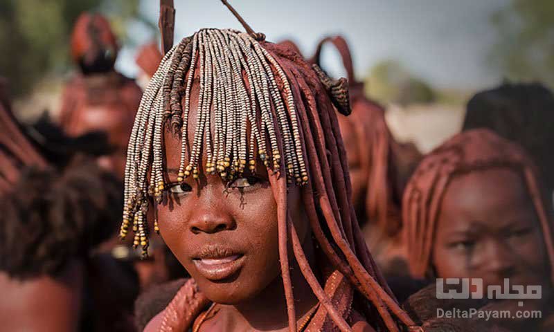 قبیله هیمبا در کشور نامیبیا