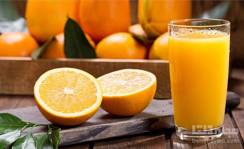 آب پرتقال خوراکی به وجد آورنده