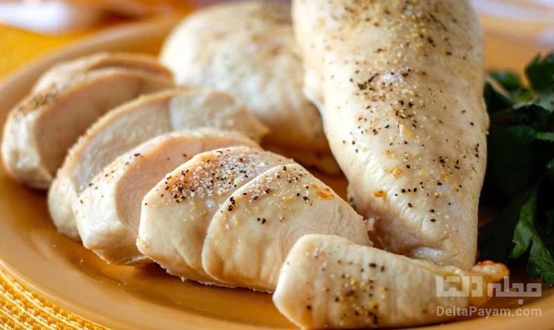خوراک سینه مرغ و سیب زمینی