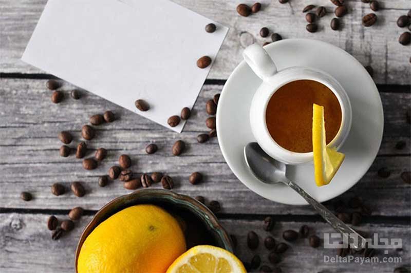 خواص قهوه با لیمو