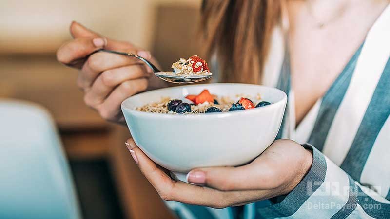 صبحانه غلات کاهش دهنده وزن