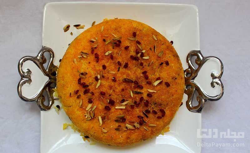 طرز تهیه ته چین قارچ و بادمجان