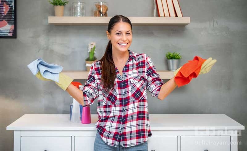 ترفندهای تمیز کردن دیوار در منزل