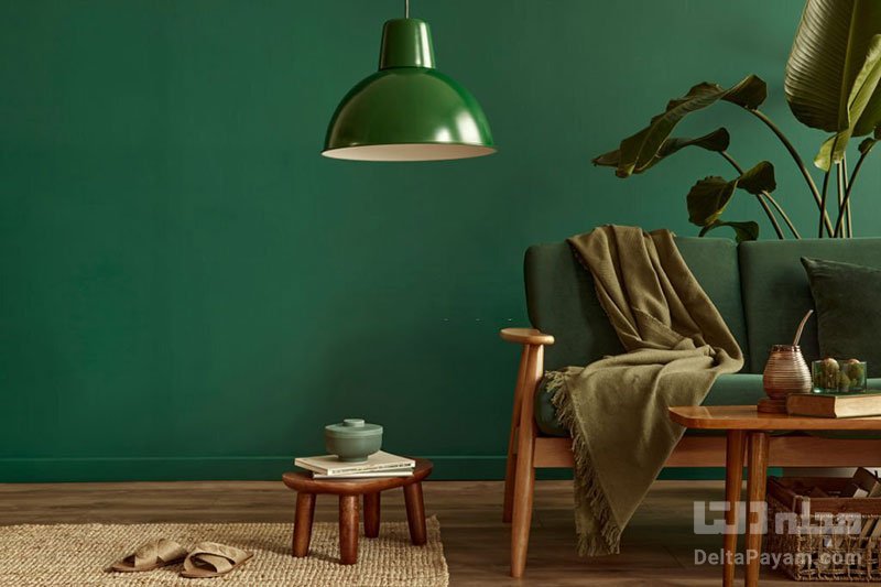 استفاده از رنگ سبز سدری در منزل
