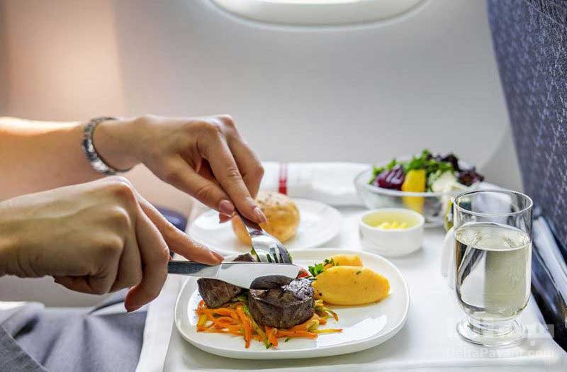 غذای نامناسب سفرهای هوایی چیست