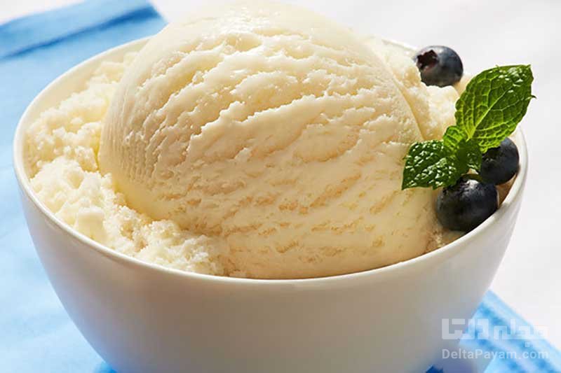 بستنی بدون ثعلب