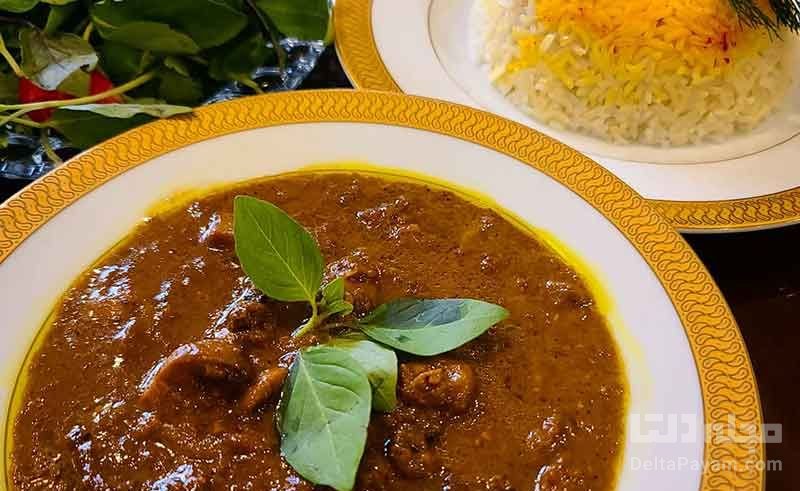 خورشت فسنجان با هویج